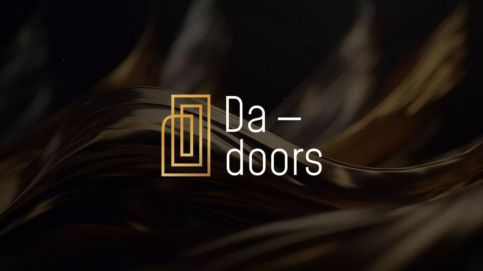 Разработка логотипа для компании «DA-DOORS» в Октябрьске